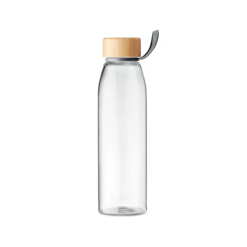 Butelka szklana 500 ml FJORD WHITE - Przezroczysty (MO6246-22)