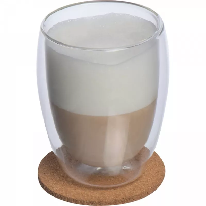 Podkładka pod kubek korkowa MARION - beżowy (8313013)