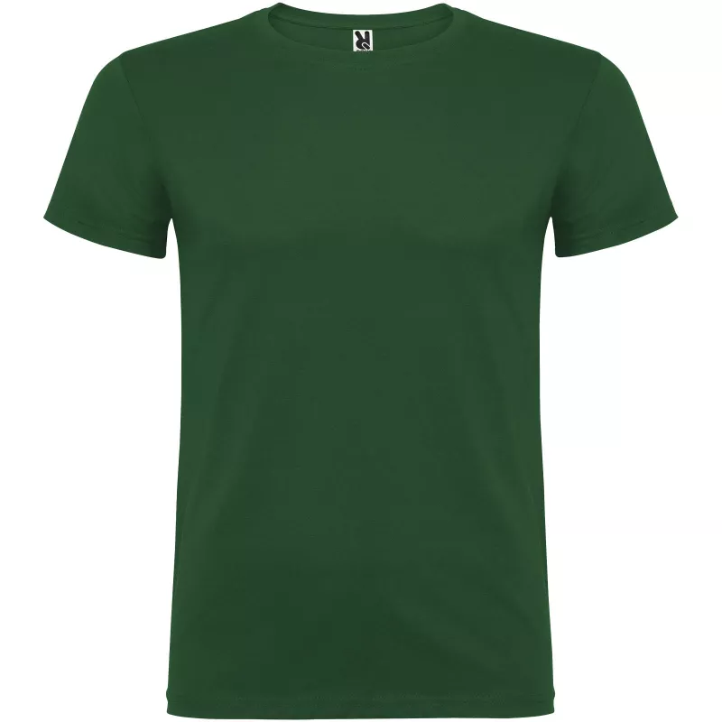 Koszulka T-shirt męska bawełniana 155 g/m² Roly Beagle - Butelkowa zieleń (R6554-BOTTLE)