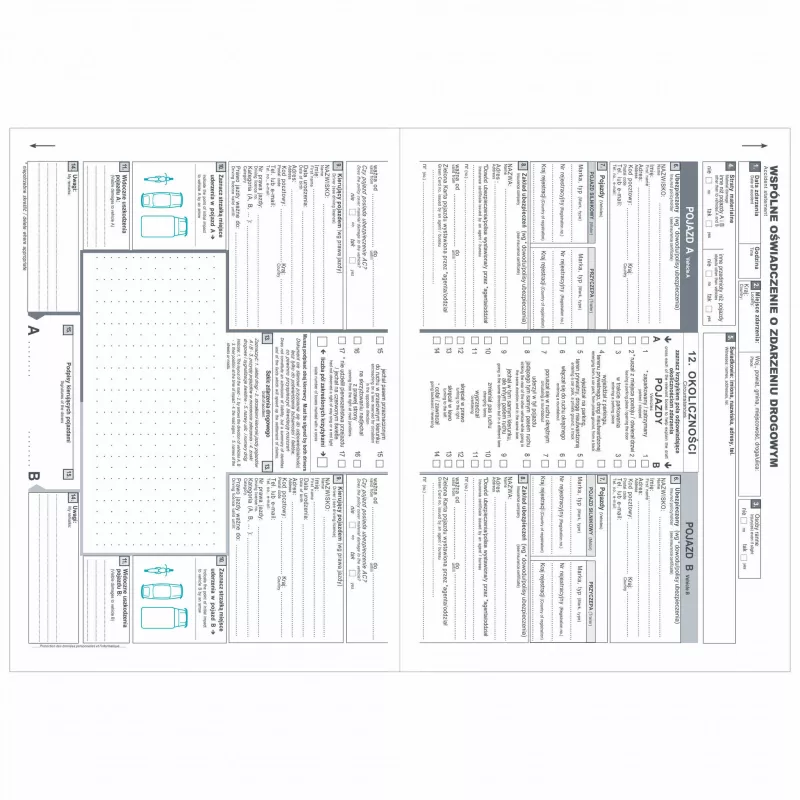 Kalendarz książkowy A5 DZIENNY bez registrów SERENE - różne kolory (KK-BSV-675.D)