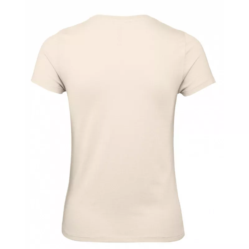 Damska koszulka reklamowa 145 g/m² B&C #E150 / WOMEN - Natural (100) (TW02T/E150-NATURAL)