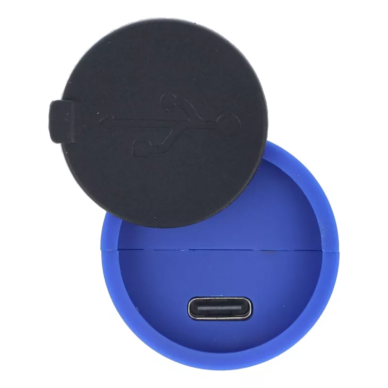 Akumulatorowa latarka LED 10W z funkcją zoom 300lm - niebieski (LT93319-N0011)