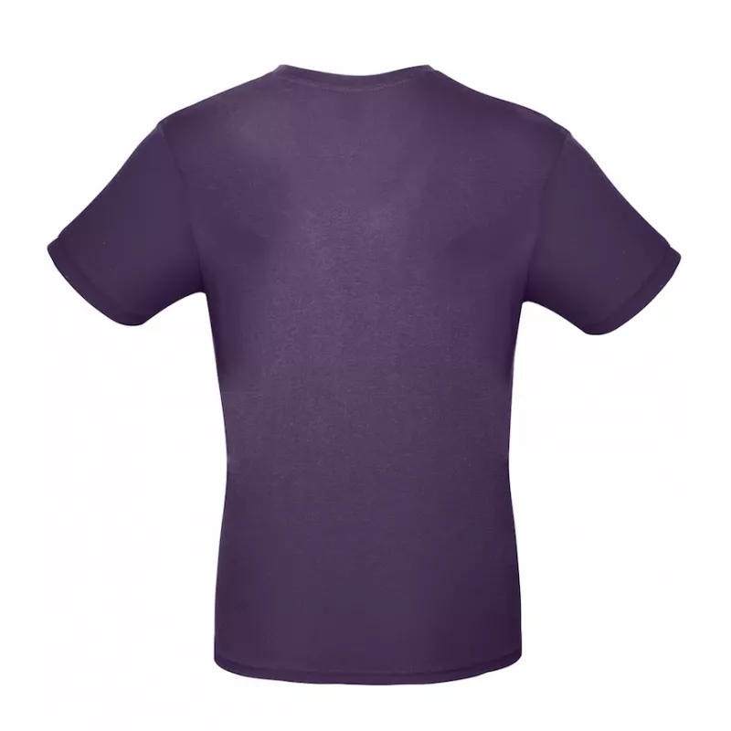 Koszulka reklamowa 145 g/m² B&C #E150 - Radiant Purple (351) (TU01T/E150-RADIANT PURPLE)