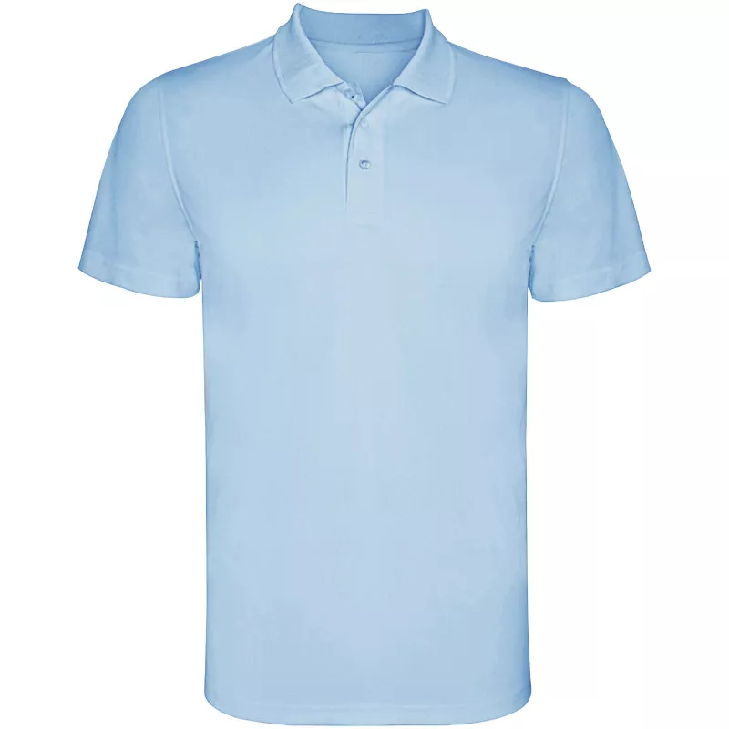 Sportowa koszulka polo z poliestru 150 g/m² ROLY MONZHA 0404 - Błękitny (R0404-SKY BLUE)