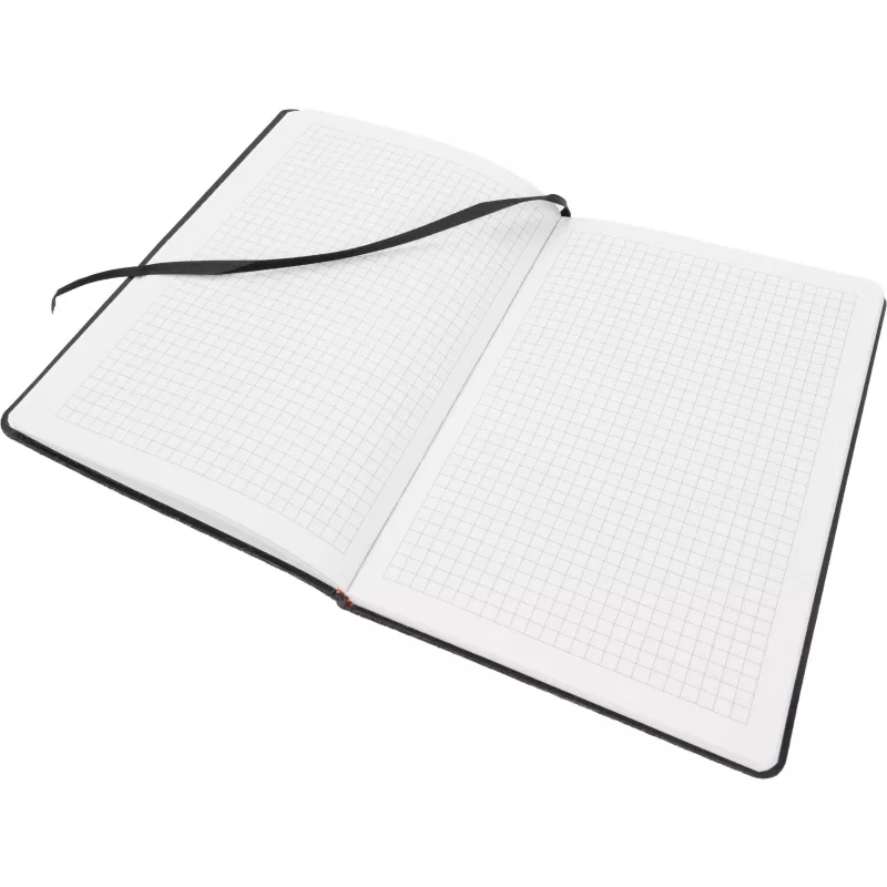 Notatnik A5 w kratkę ARCHIE - szary (2135707)