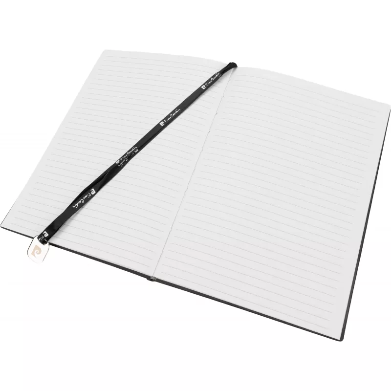 Notatnik A5 w linie z długopisem metalowym CHANTAL Pierre Cardin - czarny (B4016700IP303)