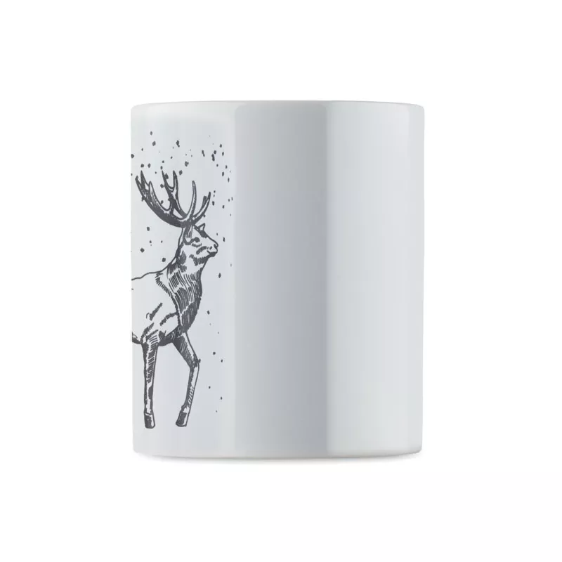 Kubek ceramiczny świąteczny 300 ml FESTIMUG - Czarny (CX1571-03)