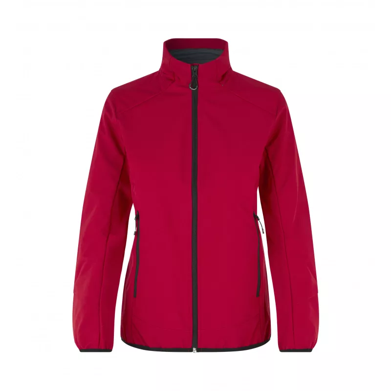 Kurtka damska ID softshell CORE 0856 290 g/m² - Red (0856-RED)