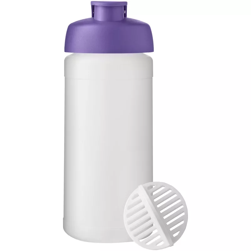 Shaker Baseline Plus o pojemności 500 ml - Fioletowy-Szroniony bezbarwny (21070237)