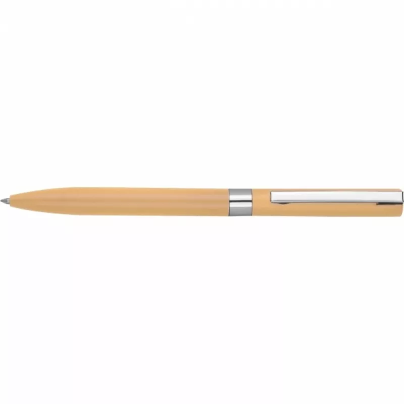 Długopis aluminiowy żelowy HUELVA - beżowy (374213)