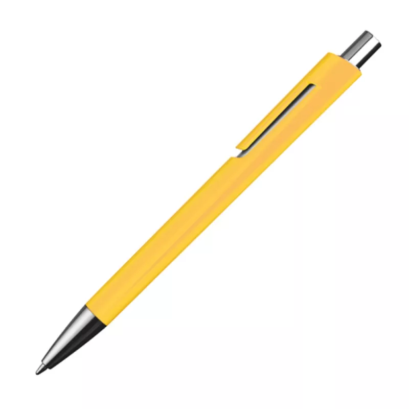 Długopis plastikowy reklamowy - żółty (1353808)