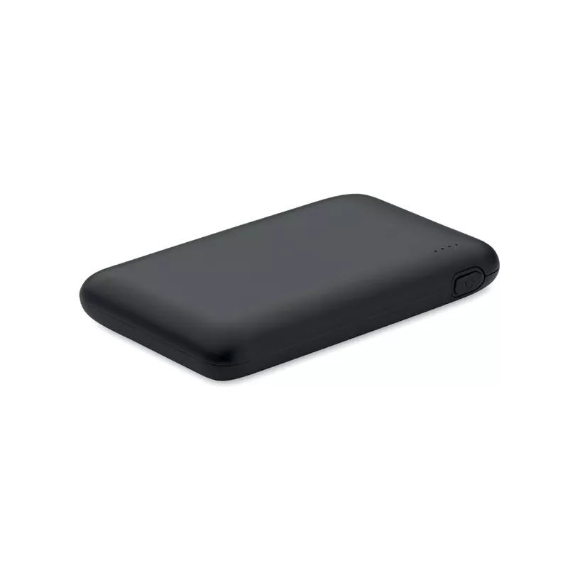 Powerbank 5000 mAh z ABS z recyklingu POWER52C - Czarny (MO2279-03)