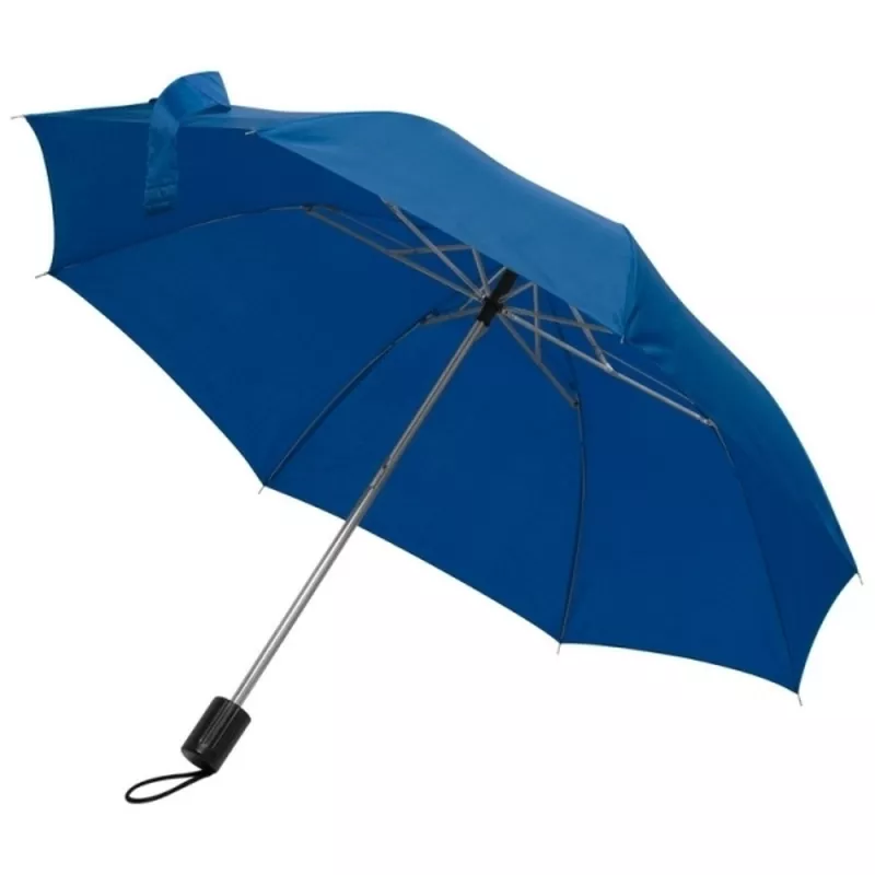 Parasol manualny Ø81 cm LILLE - niebieski (518804)