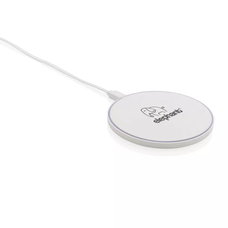 Ładowarka bezprzewodowa 10W - biały (P308.663)