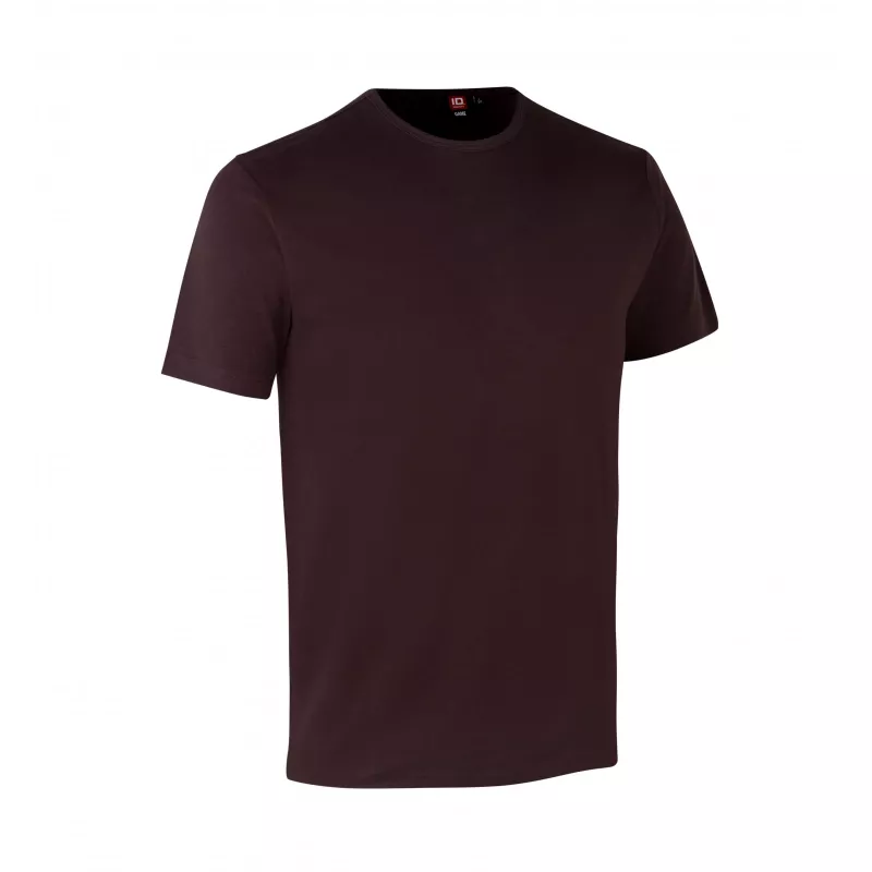 Koszulka bawełniana 210 g/m² ID Interlock T-shirt 0517 - Bordeaux (0517-DARK BORDEAUX)
