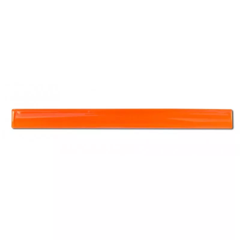Opaska odblaskowa z nadrukiem reklamowym - pomarańczowy odblaskowy (OPASKA-Pomarańczowa)