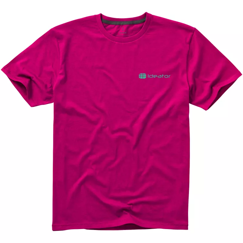 Męski T-shirt 160 g/m²  Elevate Life Nanaimo - Magenta (38011-MAGENTA)