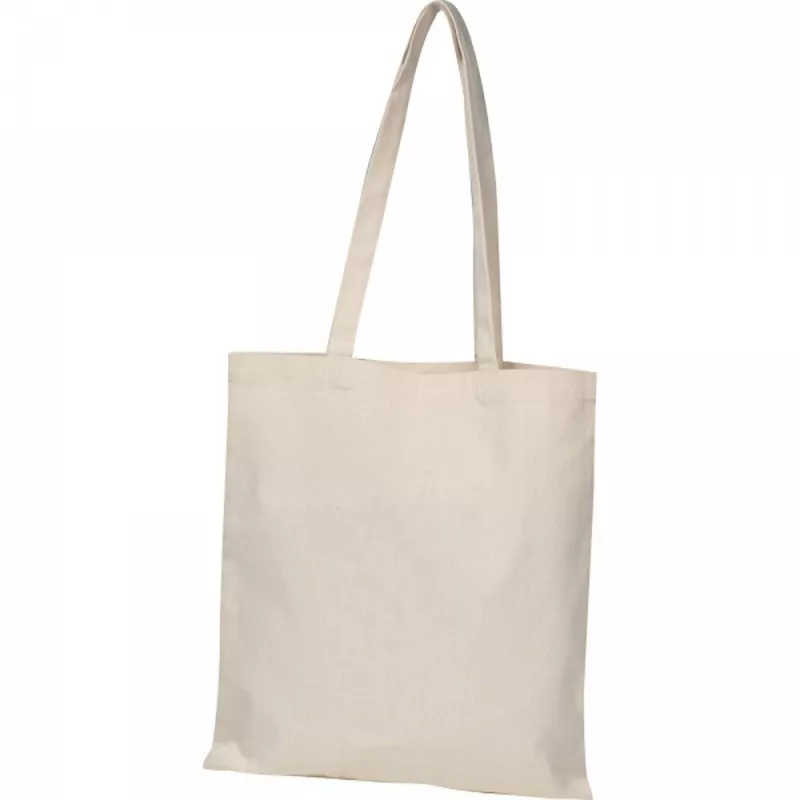 Torba bawełniana z długimi uszami 220 g/m2 WERNER - beżowy (6321913)