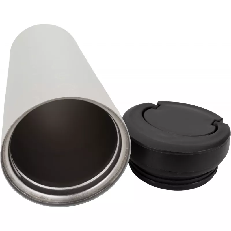 Kubek termiczny z recyklingu PONTA GROSSA MoLu 450 ml - biały (481306)