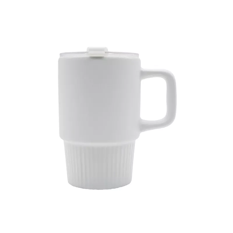 Kubek ceramiczny Azzurro 440 ml - biały (R85323.06)