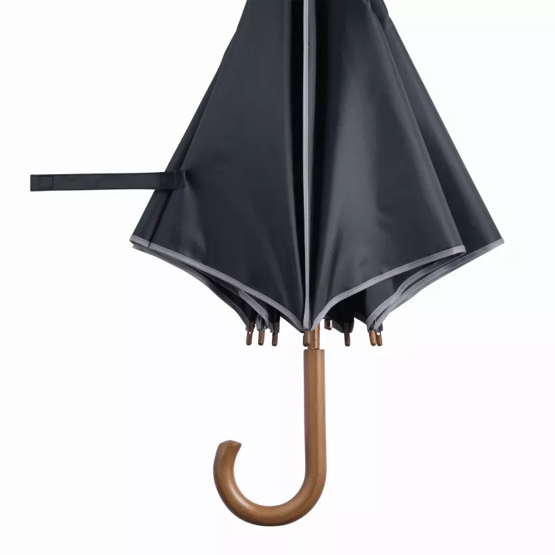 Automatyczny parasol - czarny, szary (56-0103093)