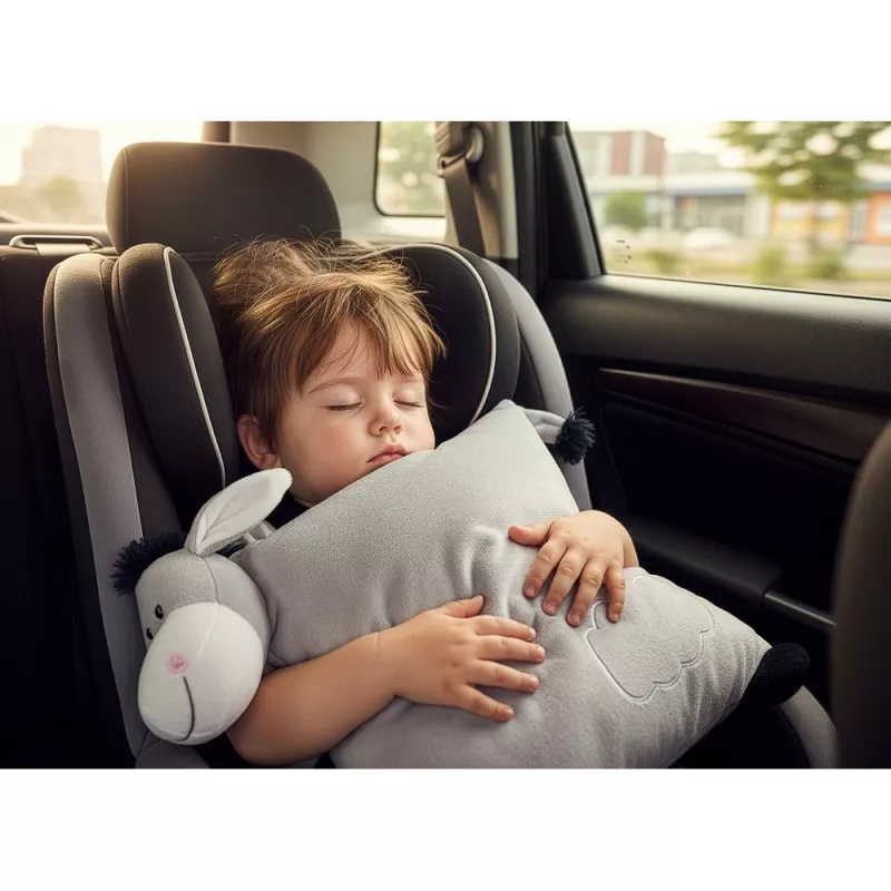 Pluszowa poduszka, osiołek | Logan - szary (HE686-19)