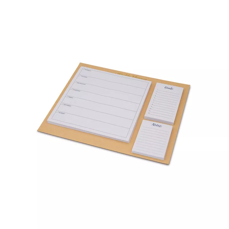 Planner na biurko Shu - beżowy (R73647.13)