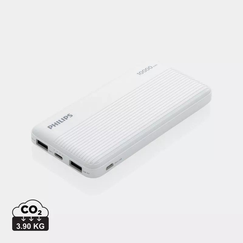 Power bank 10000 mAh Philips - biały (P322.303)