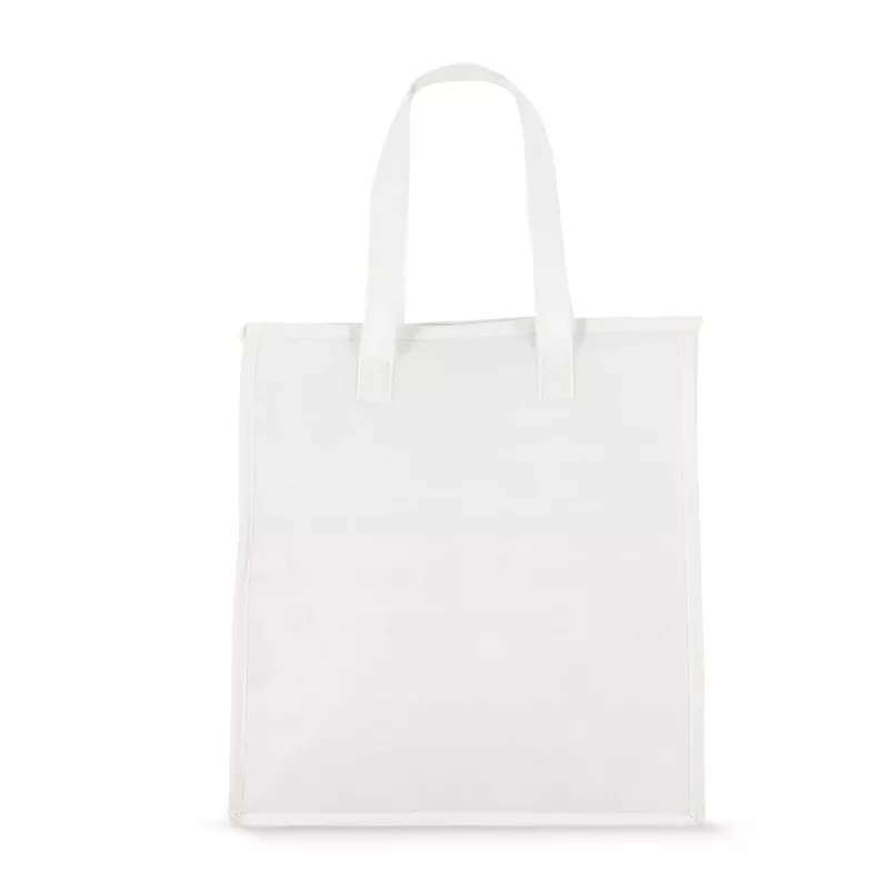 R-PET Torba chłodząca z włókniny 33 x 25,5 x 37 cm 75 g/m² - biały (LT95391-N0001)