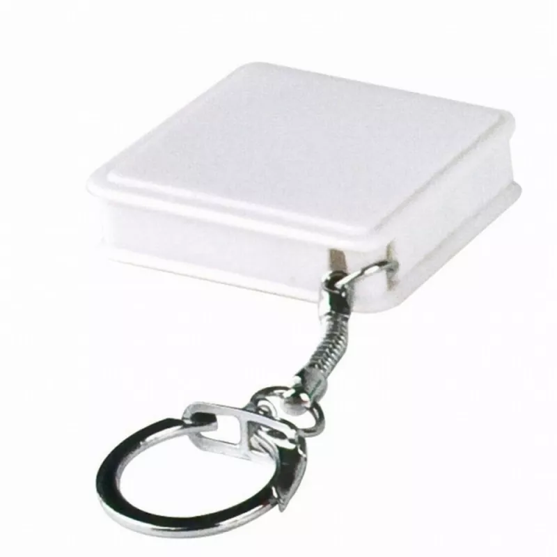 Miarka z brelokiem 1m ABERDEEN - biały (880806)