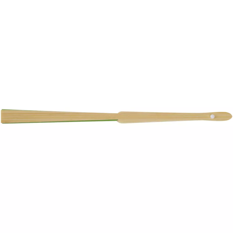 Wachlarz z bambusa i papieru Carmen - Zielony (12704061)