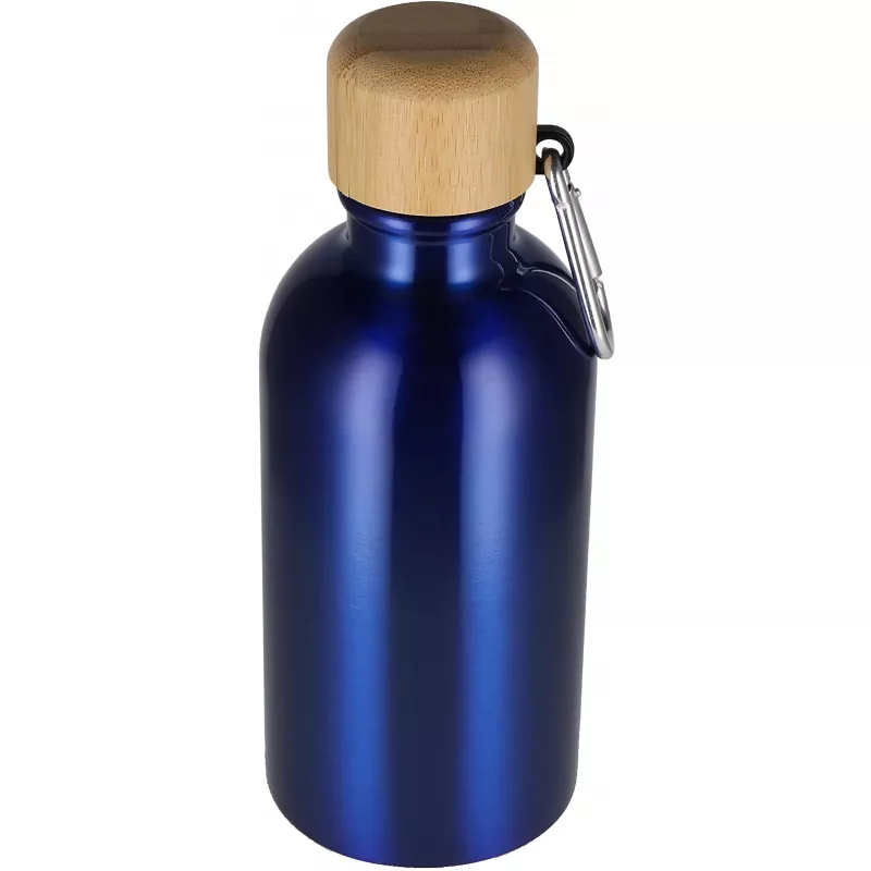Butelka metalowa 400 ml MARILYN - niebieski (8497204)