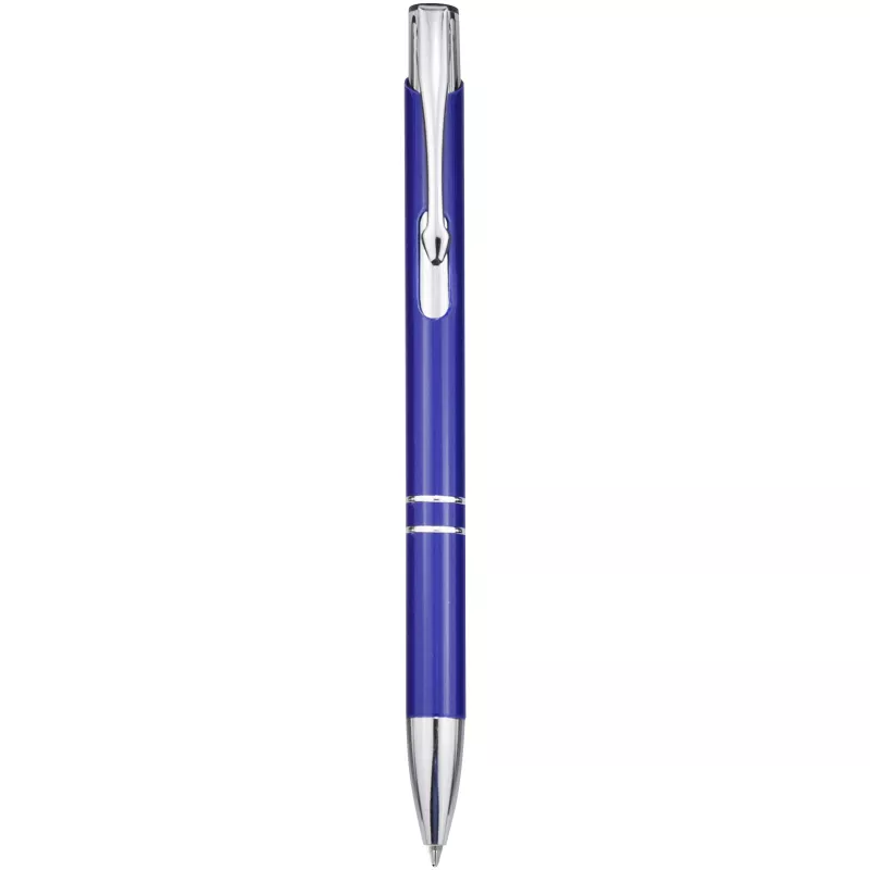 Aluminiowy długopis automatyczny Moneta - Błękit królewski (10744004)
