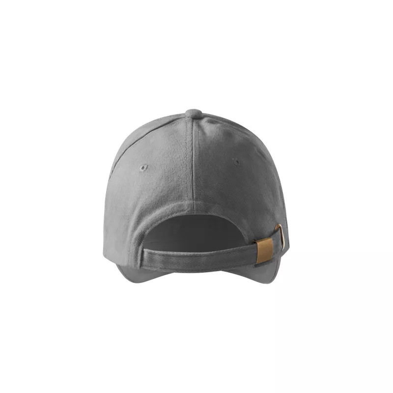 Reklamiowa czapka z daszkiem Malfini SANDWICH 6P 306 - siwoszary (ADLER306-SIWOSZARY)