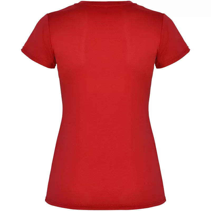 Damska koszulka poliestrowa 150 g/m² ROLY MONTECARLO WOMAN 0423 - Czerwony (R0423-RED)