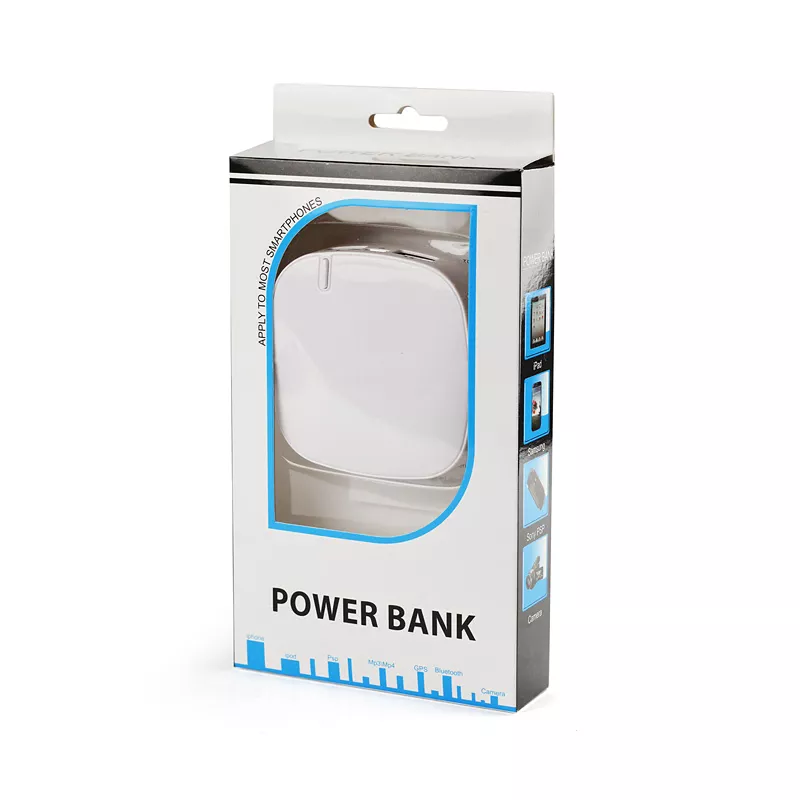Power bank DUAL 6000 mAh - biały (45040)