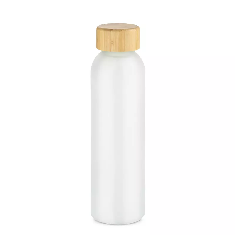 Butelka z recyklingowanego szkła NILLO 500 ml - biały (16259-01)