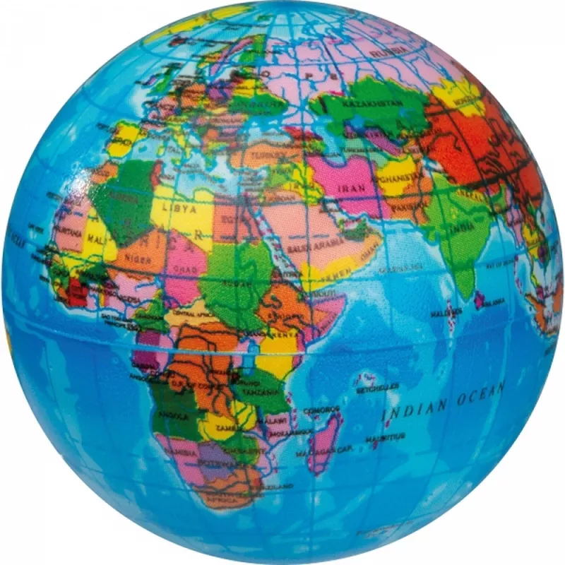 Piłeczka antystresowa RAPHAEL - wielokolorowy (51848mc)