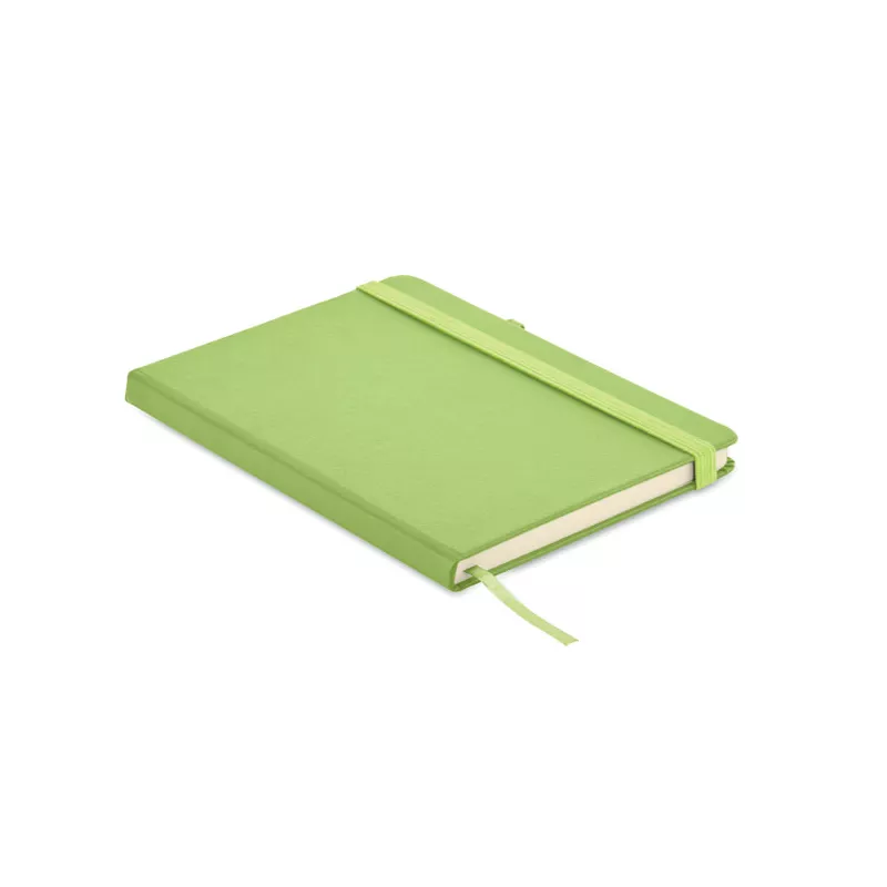 Notes A5 z recyklingu 96 kartek w linię ARPU - Limonka (MO6835-48)