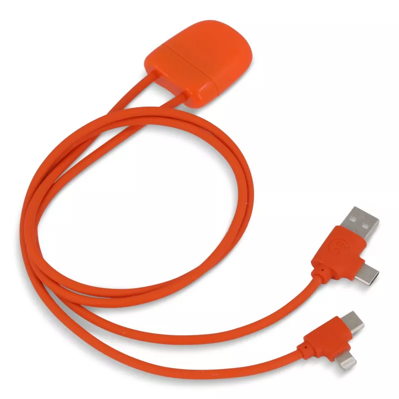 Xoopar Ice-C GRS Charging cable - pomarańczowy (LT41018-N0026)