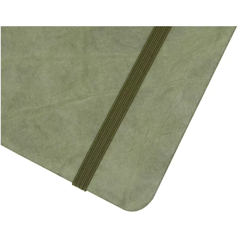 Notatnik Breccia w formacie A5 z papierem z kamienia - Zielony (10774161)