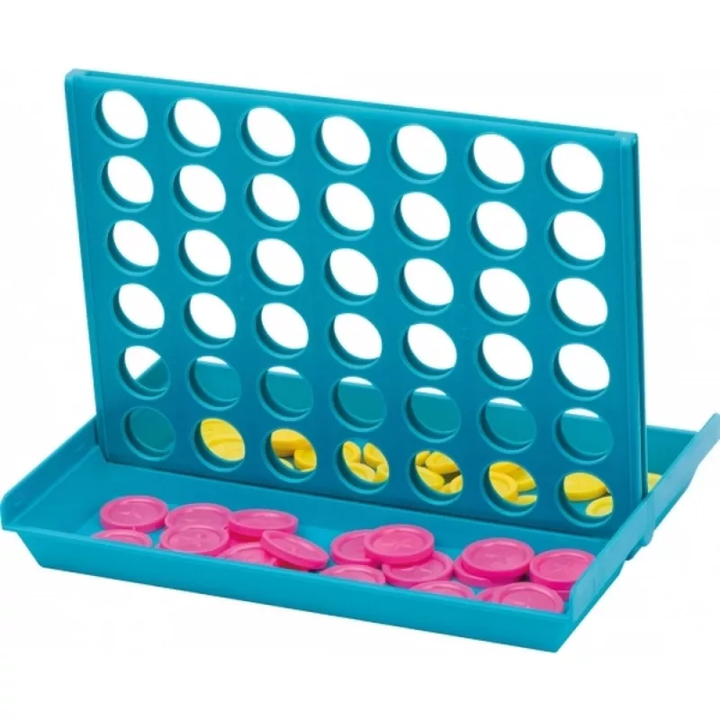 Gra 4 in a row GENK - turkusowy (229214)