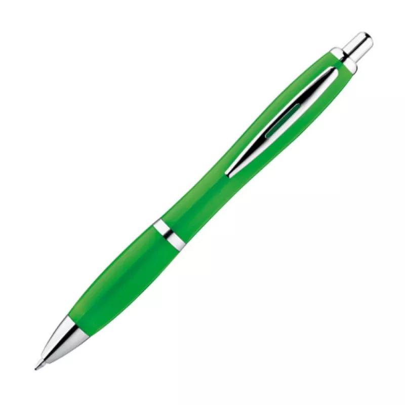 Plastikowy długopis reklamowy WLADIWOSTOCK (jednolity kolor) - zielony (1167909)
