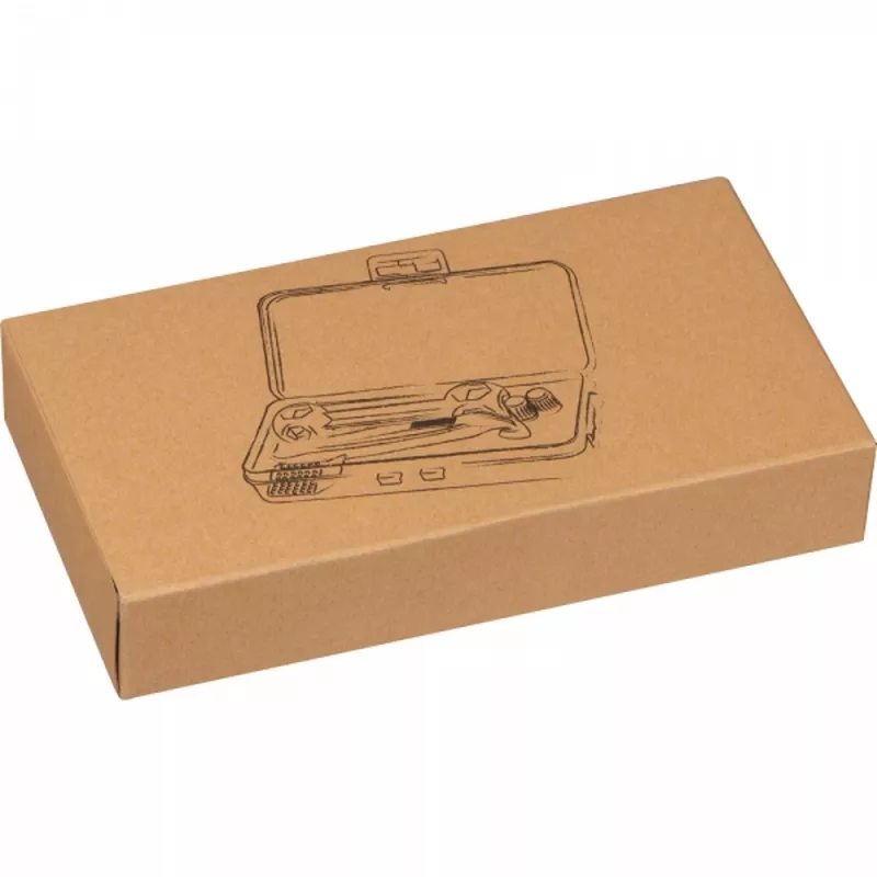 Zestaw narzędzi rowerowych ELIO - przeźroczysty (9269366)