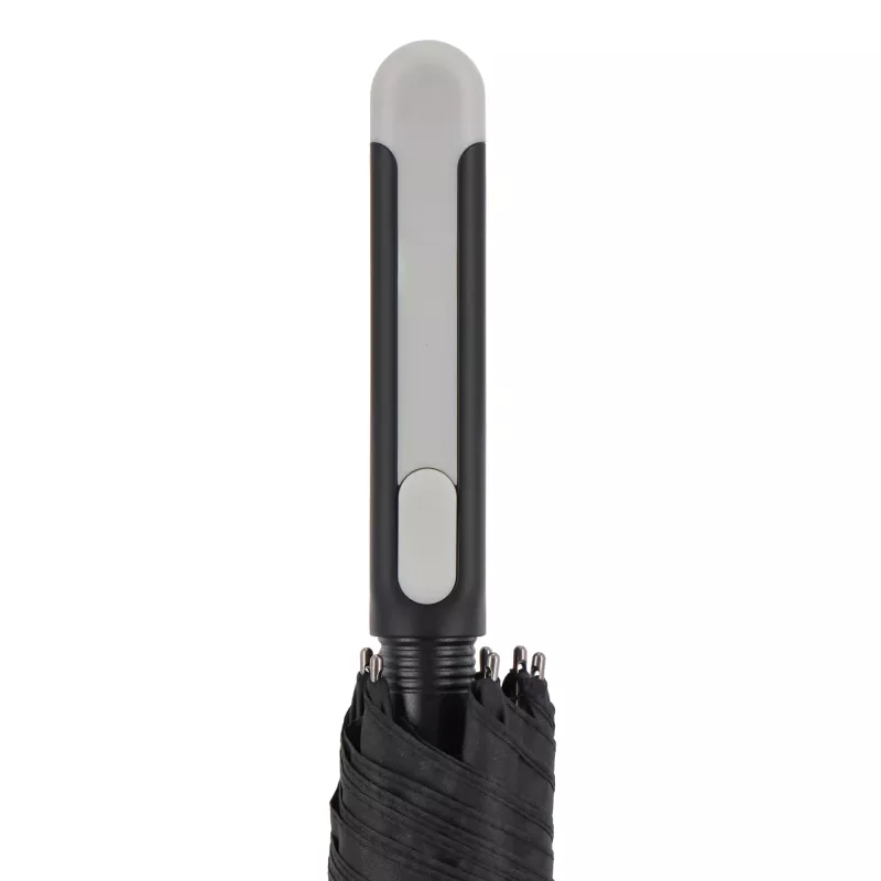 Emerantia 190T Pongee 23" Parasol otwierany automatycznie - czarny (LT97121-N0002)
