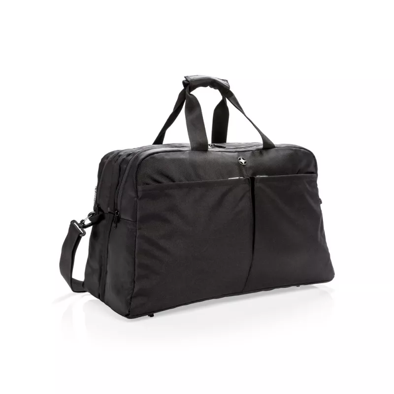 Torba sportowa, podróżna otwierana jak walizka Swiss Peak - czarny (P762.271)