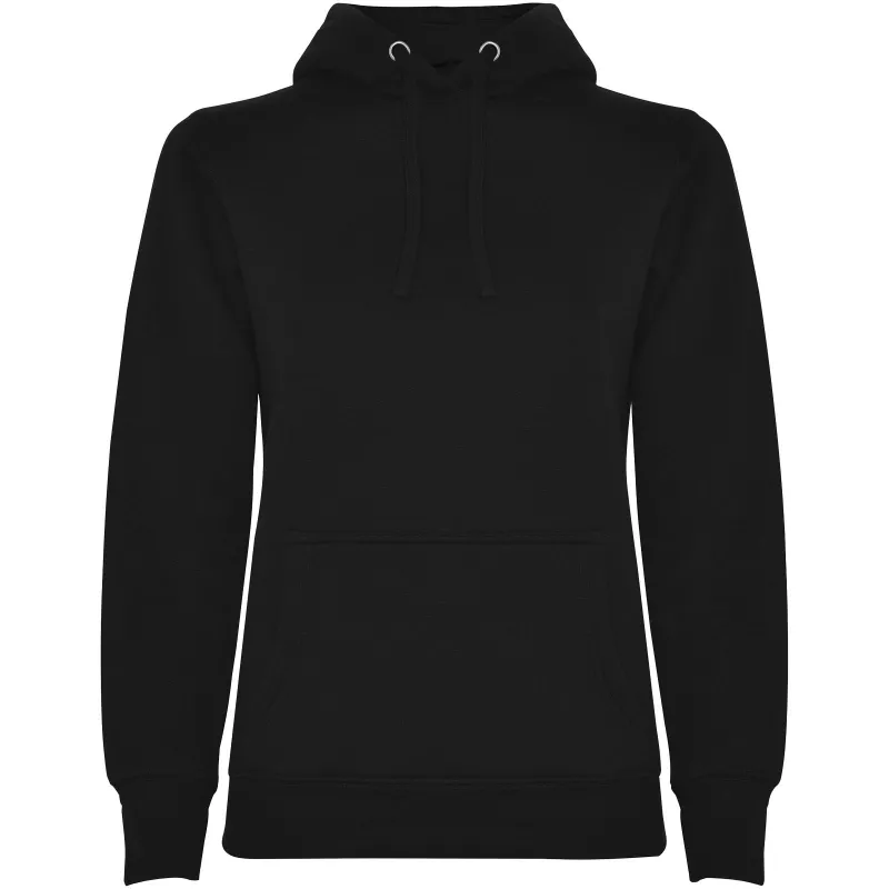 Damska bluza z kapturem 280 g/m² Roly Urban Women - Czarny (R1068-BLACK)