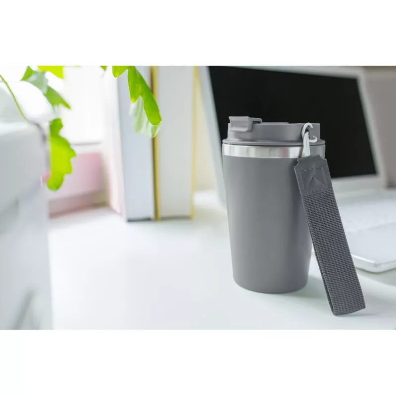 Kubek termiczny 350 ml | Nairod - szary (VA057-19)