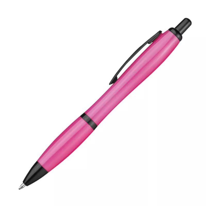 Długopis reklamowy plastikowy NOWOSIBIRSK - różowy (1169811)