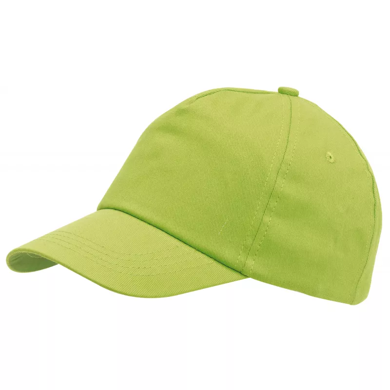 5-segmentowa czapka FAVOURITE - jasnozielony (56-0702050)